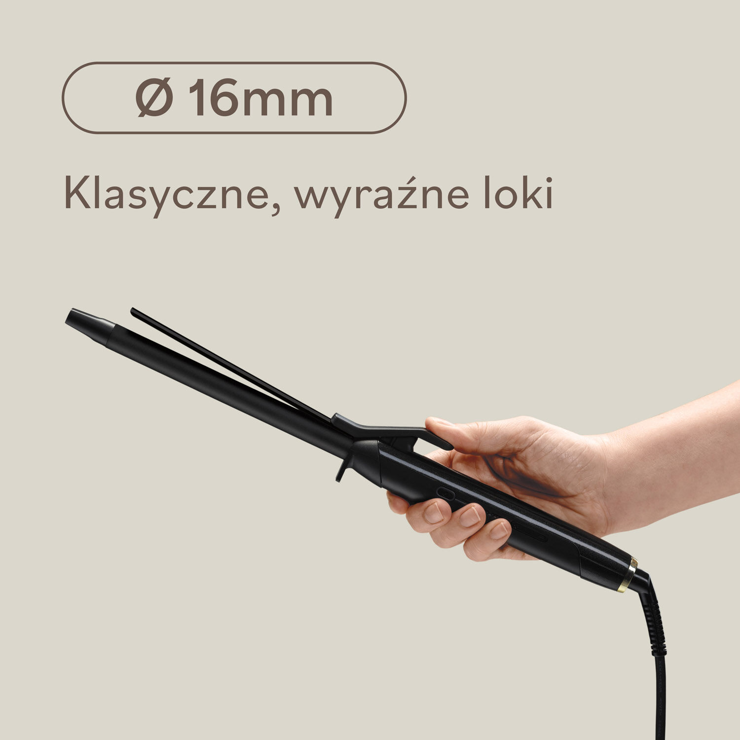 Curling Tong - &Oslash; 16mm